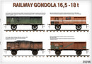 MiniArt 35296 1/35 RAILWAY GONDOLA 16,5-18t