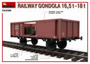MiniArt 35296 1/35 RAILWAY GONDOLA 16,5-18t