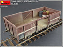 MiniArt 35296 1/35 RAILWAY GONDOLA 16,5-18t