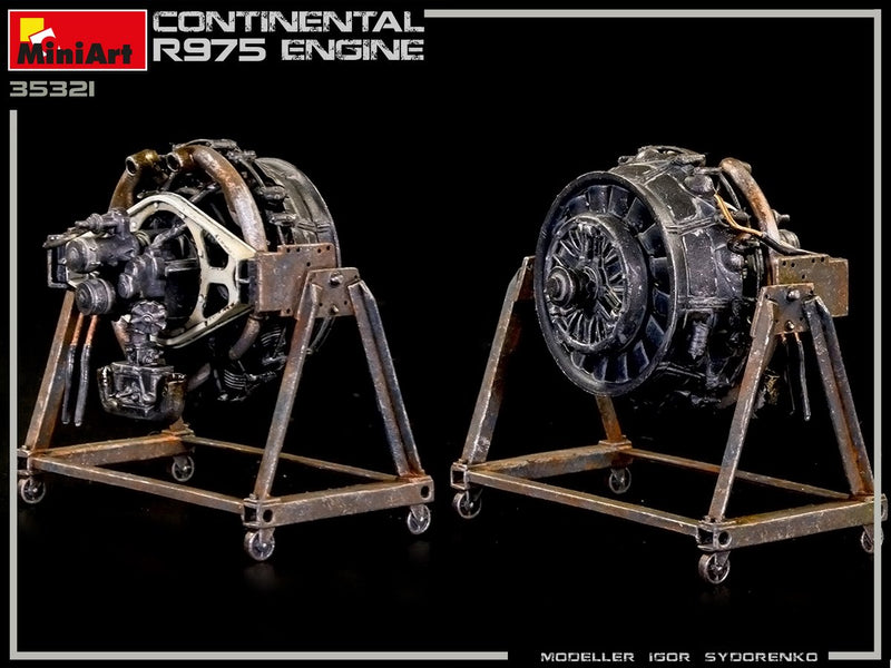 MiniArt 35321 1/35 CONTINENTAL R975 ENGINE