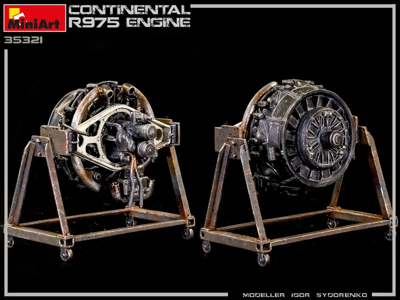 MiniArt 35321 1/35 CONTINENTAL R975 ENGINE