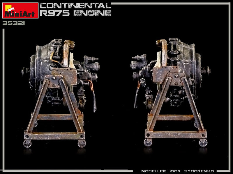 MiniArt 35321 1/35 CONTINENTAL R975 ENGINE