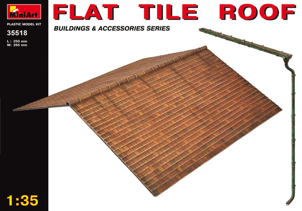 MiniArt 35518 1/35 Flat Tile Roof