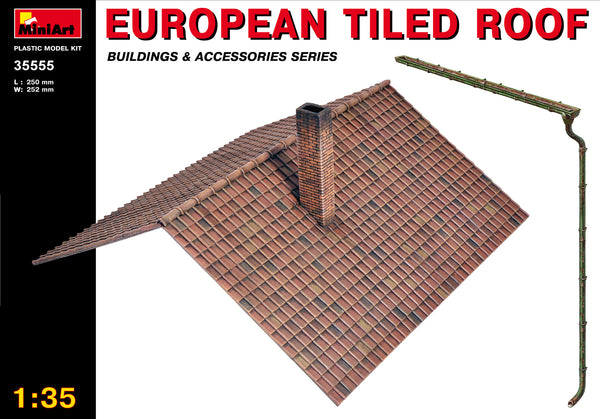 MiniArt 35555 1/35 European Tiled Roof