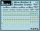 MiniArt 35571 1/35 Wine Bottles & Wooden Crates