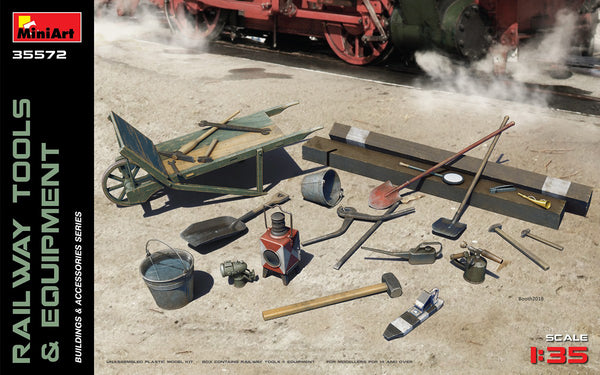 MiniArt 35572 1/35 Railway Tools & Equipment