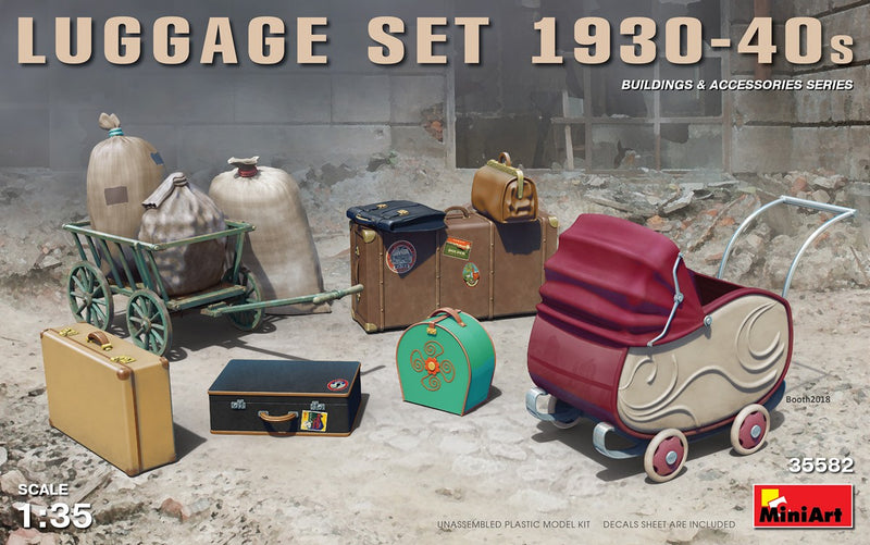 MiniArt 35582 1/35 Luggage Set 1930-40s
