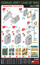 MiniArt 35588 1/35 German Jerry Cans Set WWII