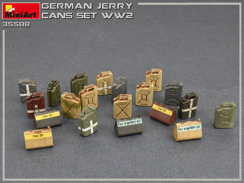 MiniArt 35588 1/35 German Jerry Cans Set WWII