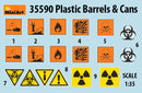 MiniArt 35590 1/35 Plastic Barrels & Cans