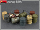 MiniArt 35597 1/3 German 200L Fuel Drum Set WWII