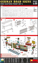 MiniArt 35602 1/35 German Road Signs WWII (Eastern Front Set 1)