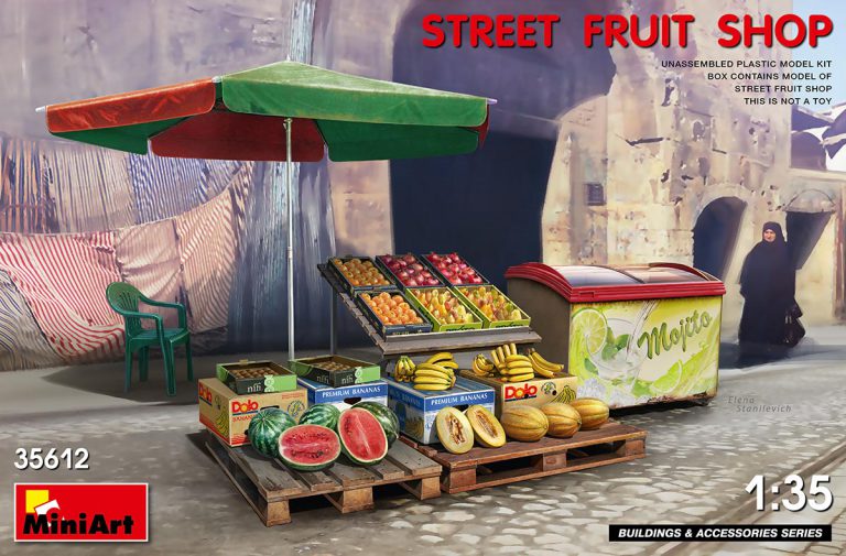MiniArt 35612 1/35 Street Fruit Shop
