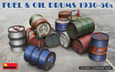 MiniArt 35613 1/35 Fuel & Oil Drums 1930-50s