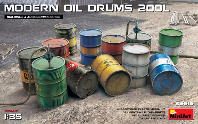 MiniArt 35615 1/35 Modern Oil Drums