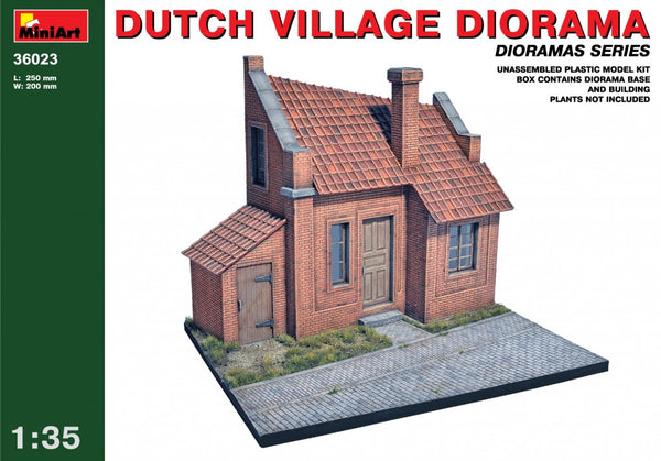 MiniArt 36023 1/35 Dutch Village Diorama