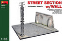 MiniArt 36052 1/35 Street Section w/ Wall