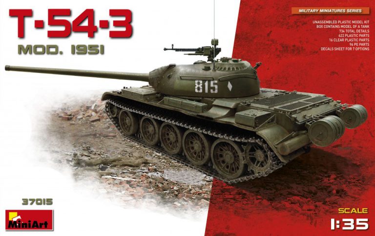 MiniArt 37015 1/35 T-54-3 Mod. 1951