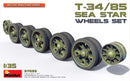 MiniArt 37033 1/35 T-34/85 "Sea Star" Wheels Set