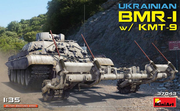 MiniArt 37043 1/35 Ukrainian BMR-1 w/ KMT-9