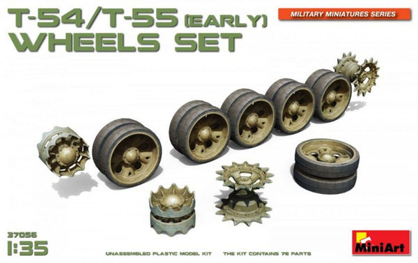MiniArt 37056 1/35 T-54/55 (Early) Wheels Set