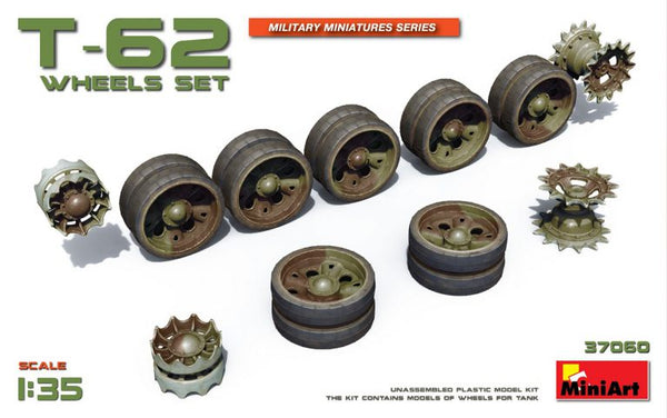 MiniArt 34060 1/35 T-62 Wheels Set