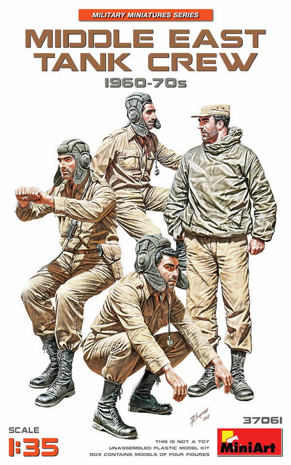 MiniArt 37061 1/35 Middle East Tank Crew 1960-70s
