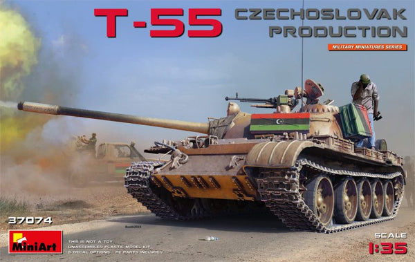 MiniArt 37074 1/35  T-55 Czechozlovak Production
