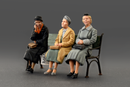 MiniArt 38006 1/35 German Sitting Civilians Õ30s-Õ40s