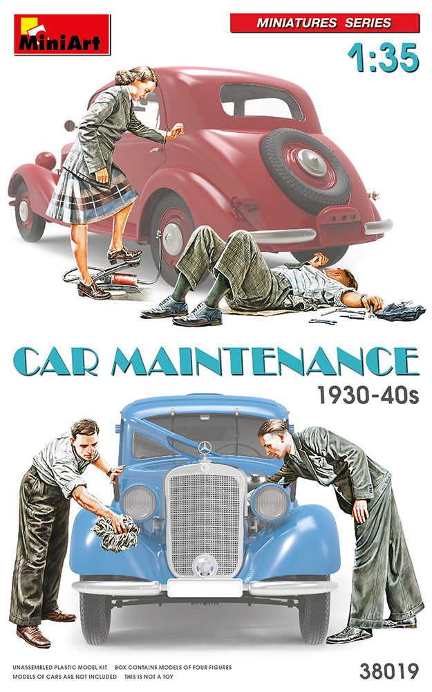 MiniArt 38019 1/35 Car Maintenance 1930-40's