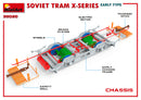 MiniArt 38020 1/35 Soviet Tram X-Series. Early Type