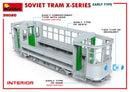 MiniArt 38020 1/35 Soviet Tram X-Series. Early Type