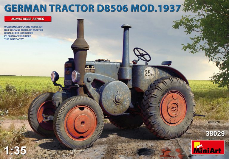 Miniart 38029 1/35 German Tractor D8506 Mod. 1937