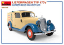 MiniArt 38035 1/35 Lieferwagen Typ 170V German Beer Delivery Car