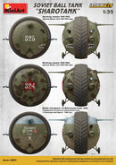 MiniArt 40001 1/35 Soviet Ball Tank ÒSharotankÓ Interior Kit