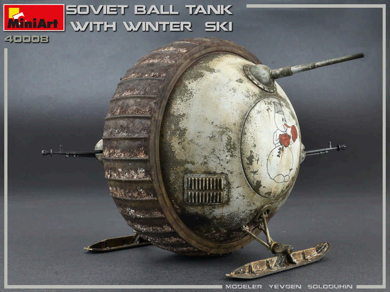 MiniArt 40008 1/35 Soviet Ball Tank with Winter Ski & Interior