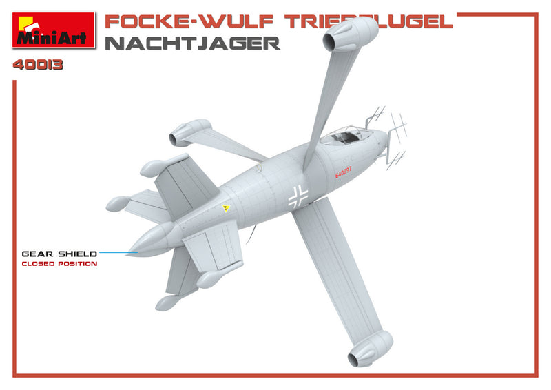 MiniArt 40013 1/35 Focke-Wulf Triebflugel Nachtjager