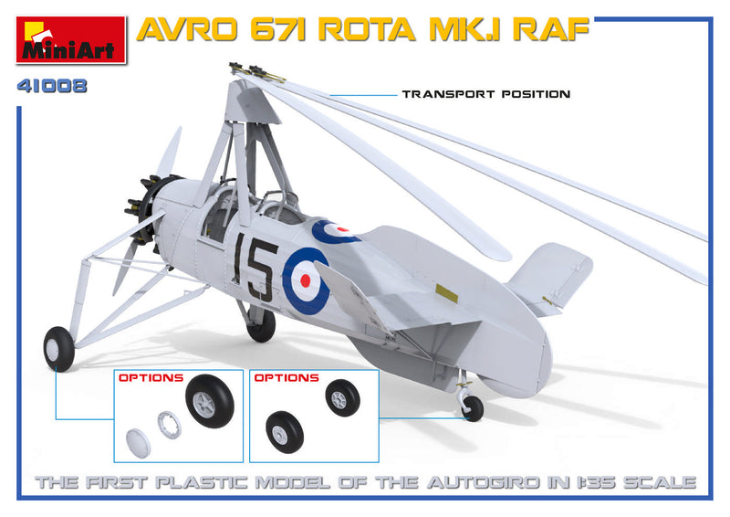 MiniArt 41008 1/35 Avro 671 Rota MK.I RAF