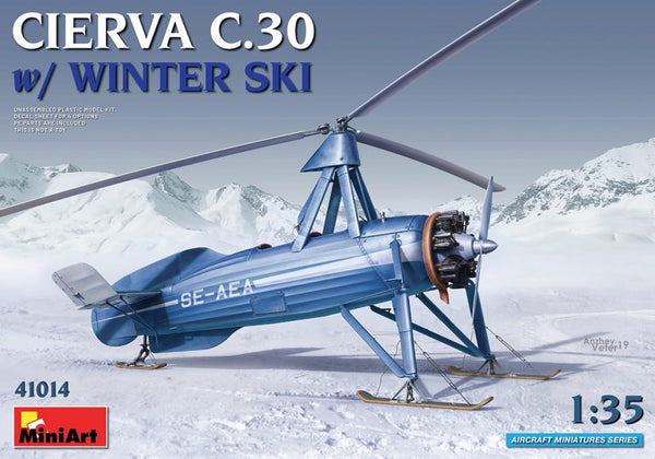 MiniArt 41014 1/35 Cierva C.30 w/ Winter Ski