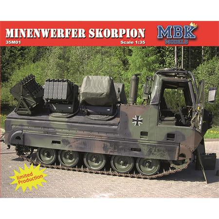 MBK 35M01 1/35 Minenwerfer Skorpion (Mine-Thrower)