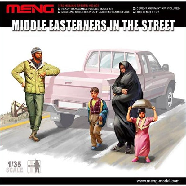 Meng HS001 1/35 Middle Easterners in the Street