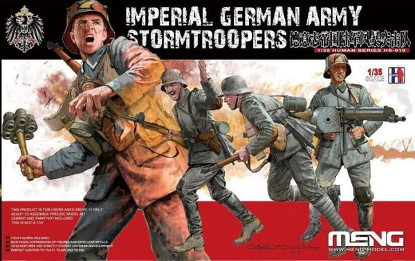 Meng HS010 1/35 Imperial German Army Stormtroopers