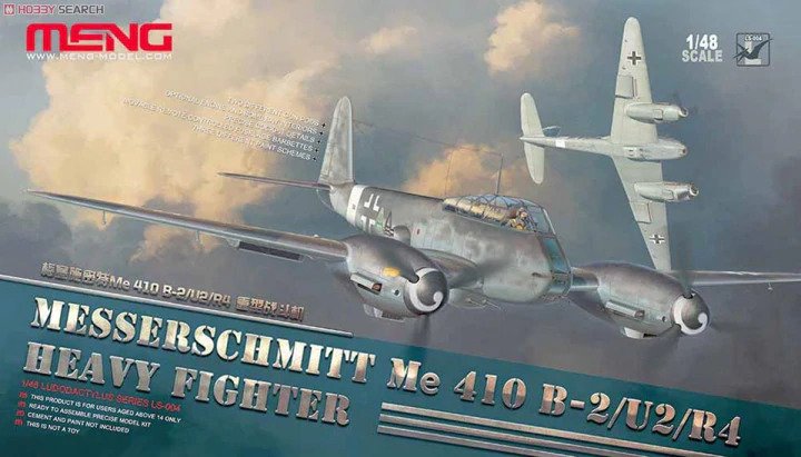 Meng LS004 1/48 Messerschmitt Me-410B-2/U2/R4