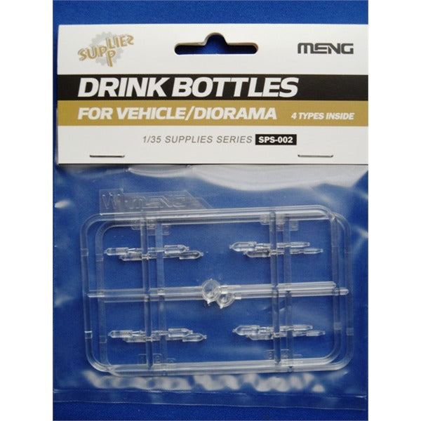 Meng SPS002 1/35 Drink Bottles for Vehicle/Diorama