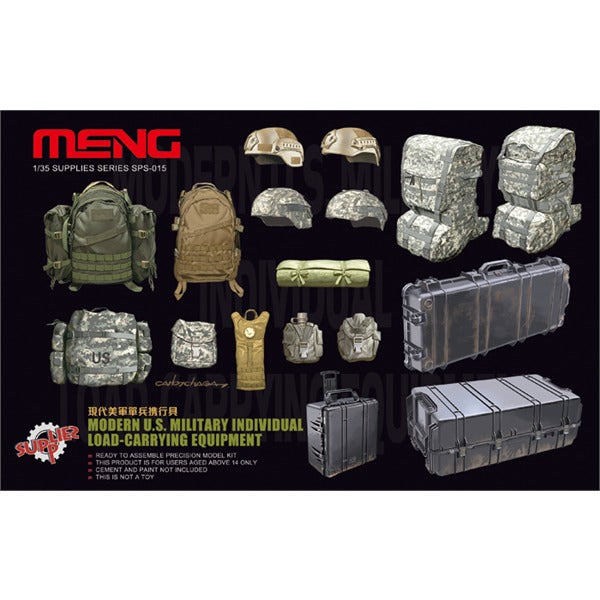 Meng SPS015 1/35 U.S. Military Individual Load-Carrying Equipment