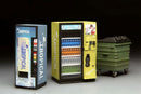 Meng SPS018 1/35 Vending Machine & Dustbin Set