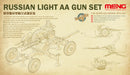 Meng SPS026 1/35 Russian Light AA Gun Set