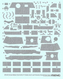 MENG SPS053 1/35 Sd.Kfz.171 Panther Ausf A Late Zimmerit Decal Type 4