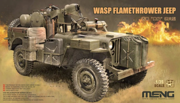 Meng VS012 1/35 MB Military Vehicle WASP Flamethrower