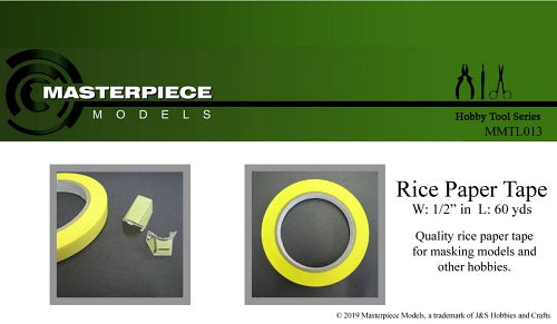 Masterpiece Models MMTL013 Rice Paper Tape 1/2"